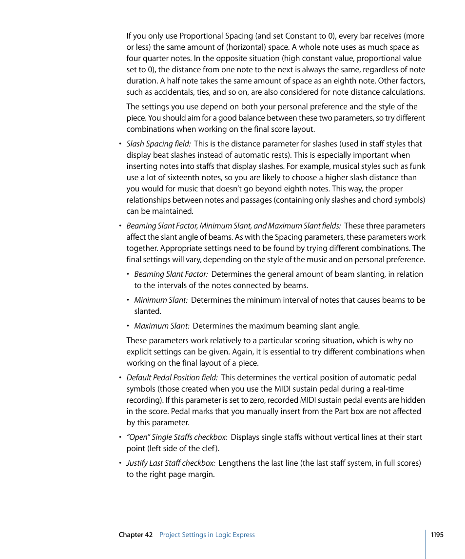Apple Logic Express 9 User Manual | Page 1195 / 1294