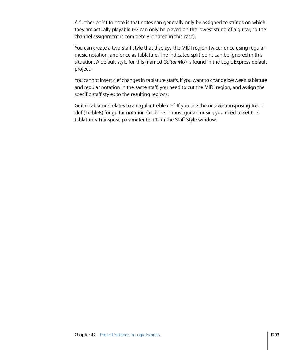 Apple Logic Express 9 User Manual | Page 1203 / 1294