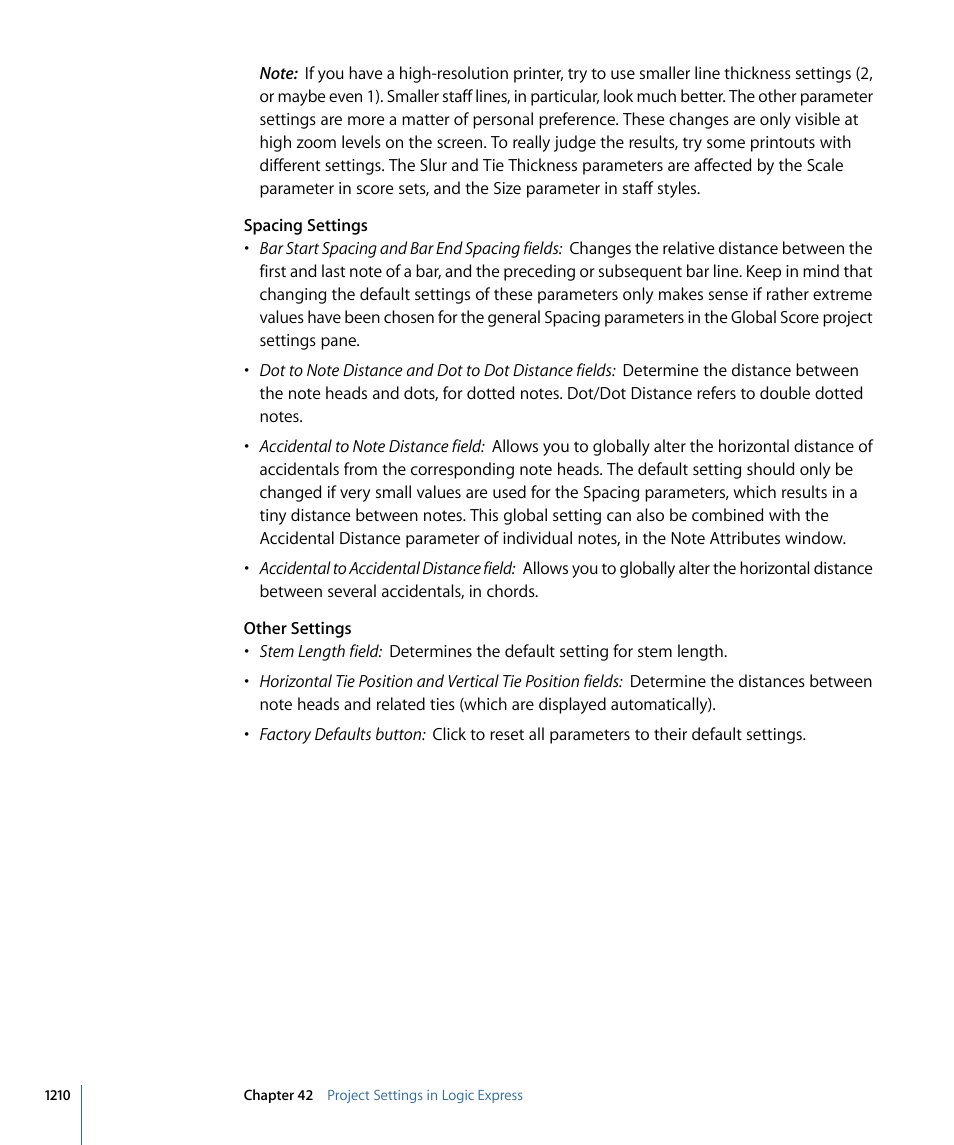 Apple Logic Express 9 User Manual | Page 1210 / 1294