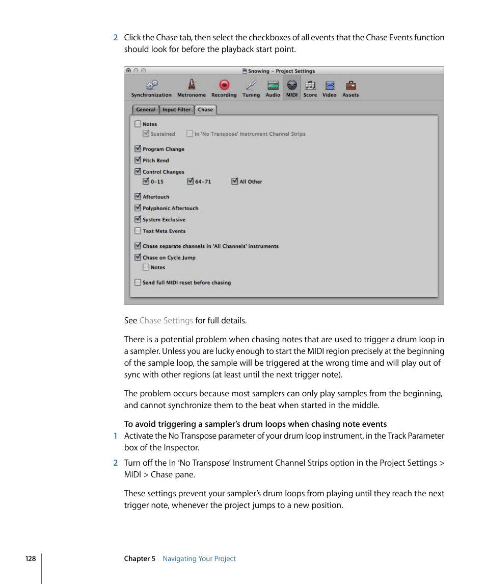 Apple Logic Express 9 User Manual | Page 128 / 1294
