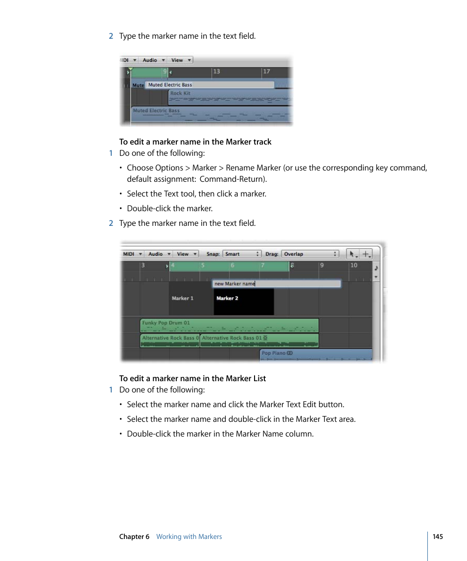 Apple Logic Express 9 User Manual | Page 145 / 1294