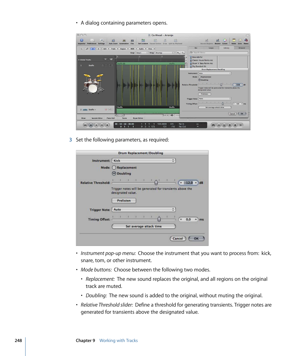 Apple Logic Express 9 User Manual | Page 248 / 1294