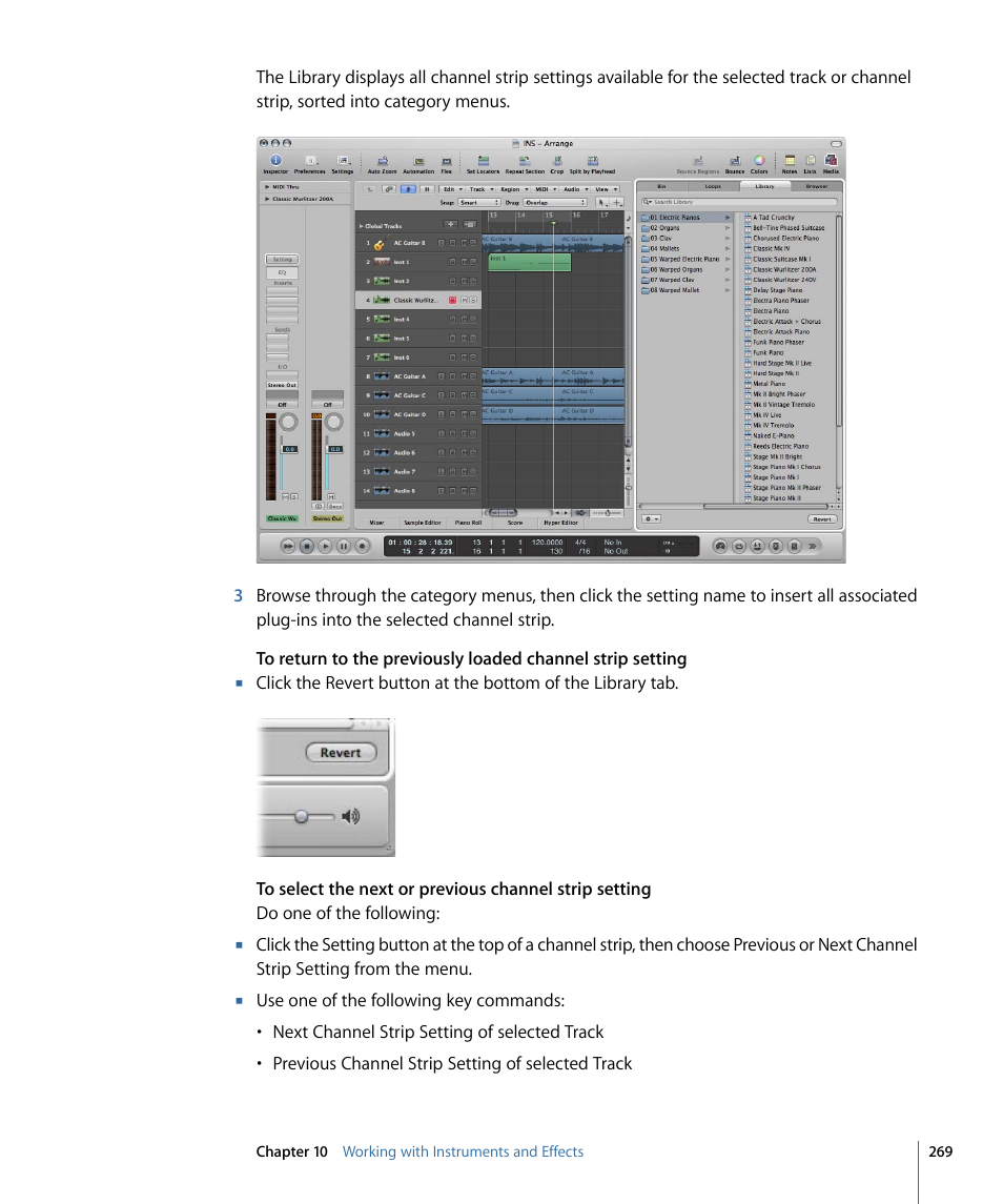 Apple Logic Express 9 User Manual | Page 269 / 1294