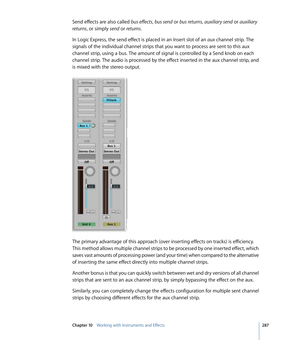 Apple Logic Express 9 User Manual | Page 287 / 1294