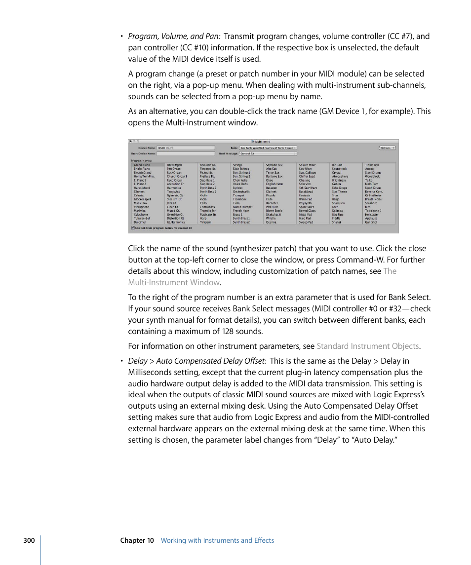 Apple Logic Express 9 User Manual | Page 300 / 1294