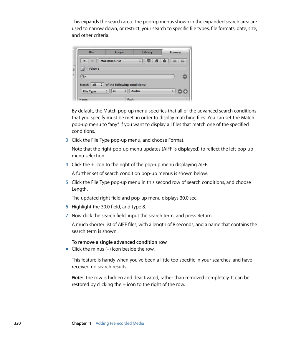Apple Logic Express 9 User Manual | Page 320 / 1294
