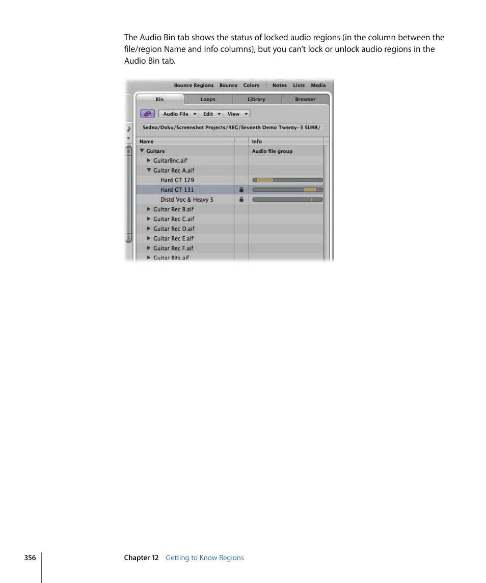 Apple Logic Express 9 User Manual | Page 356 / 1294