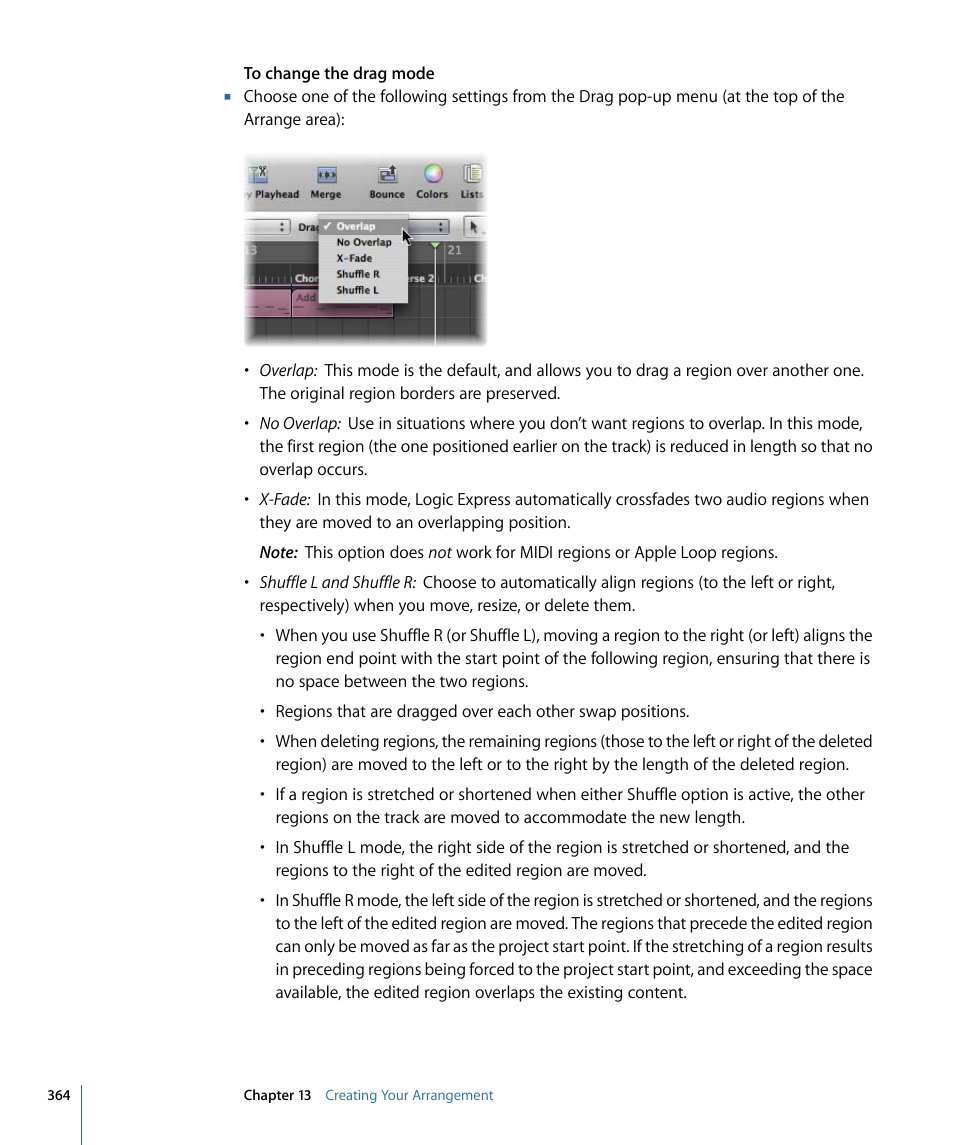 Apple Logic Express 9 User Manual | Page 364 / 1294