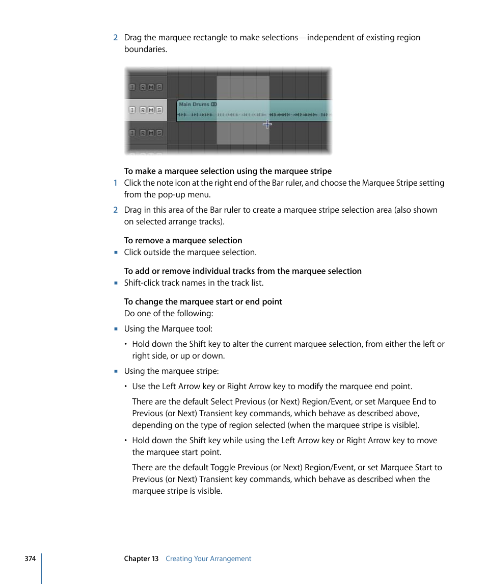 Apple Logic Express 9 User Manual | Page 374 / 1294