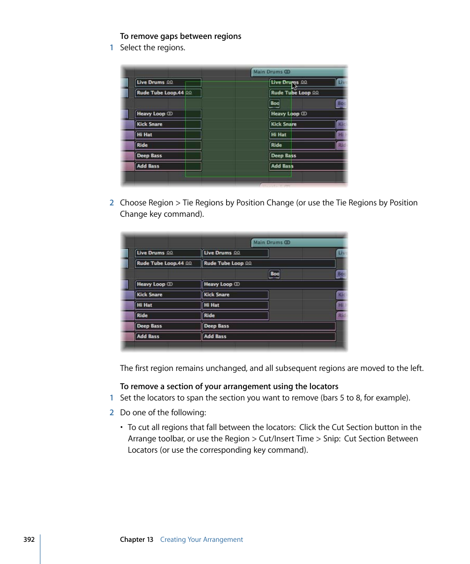 Apple Logic Express 9 User Manual | Page 392 / 1294