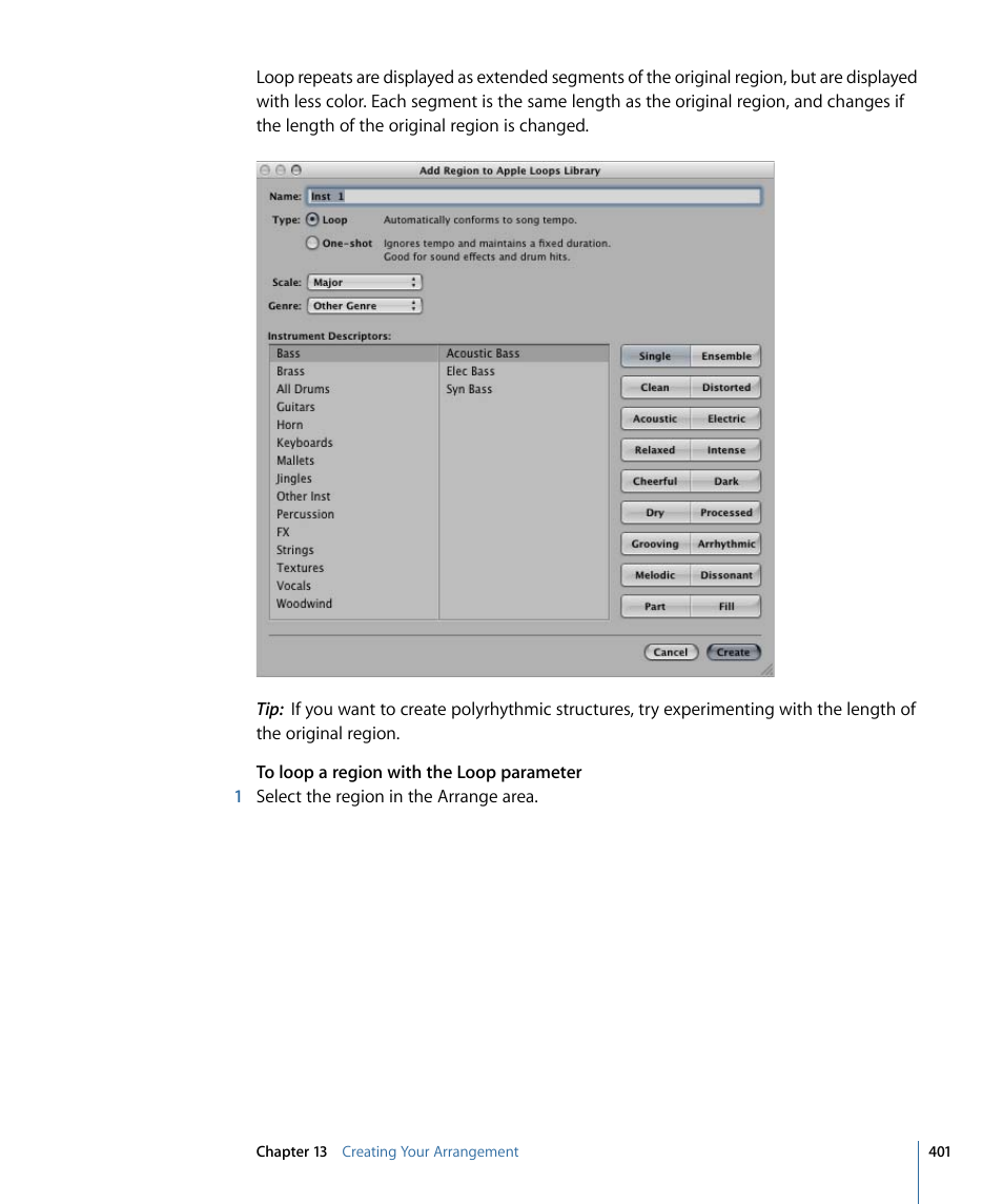Apple Logic Express 9 User Manual | Page 401 / 1294