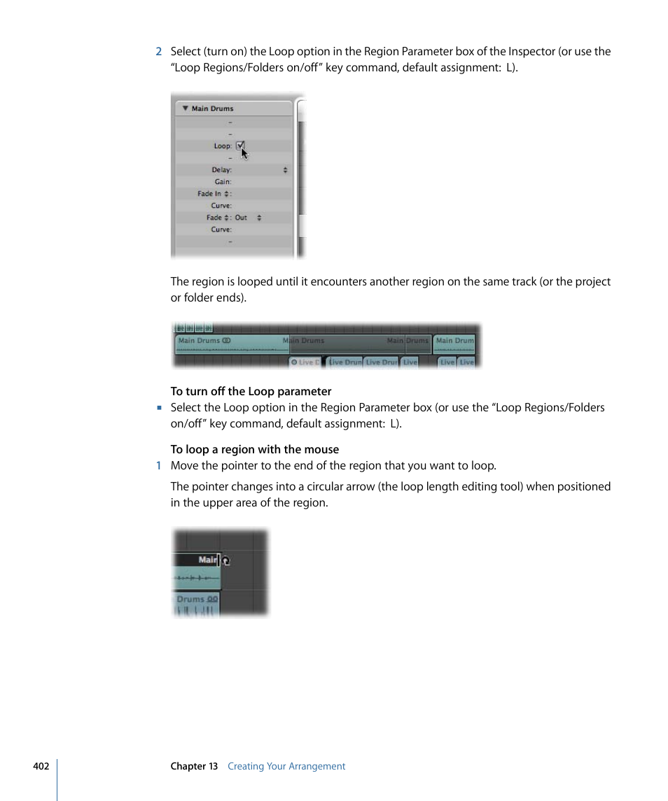 Apple Logic Express 9 User Manual | Page 402 / 1294