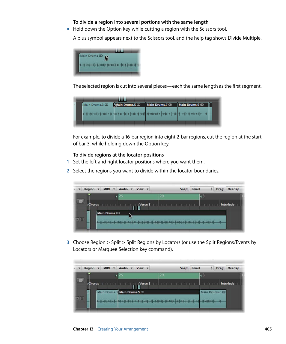 Apple Logic Express 9 User Manual | Page 405 / 1294