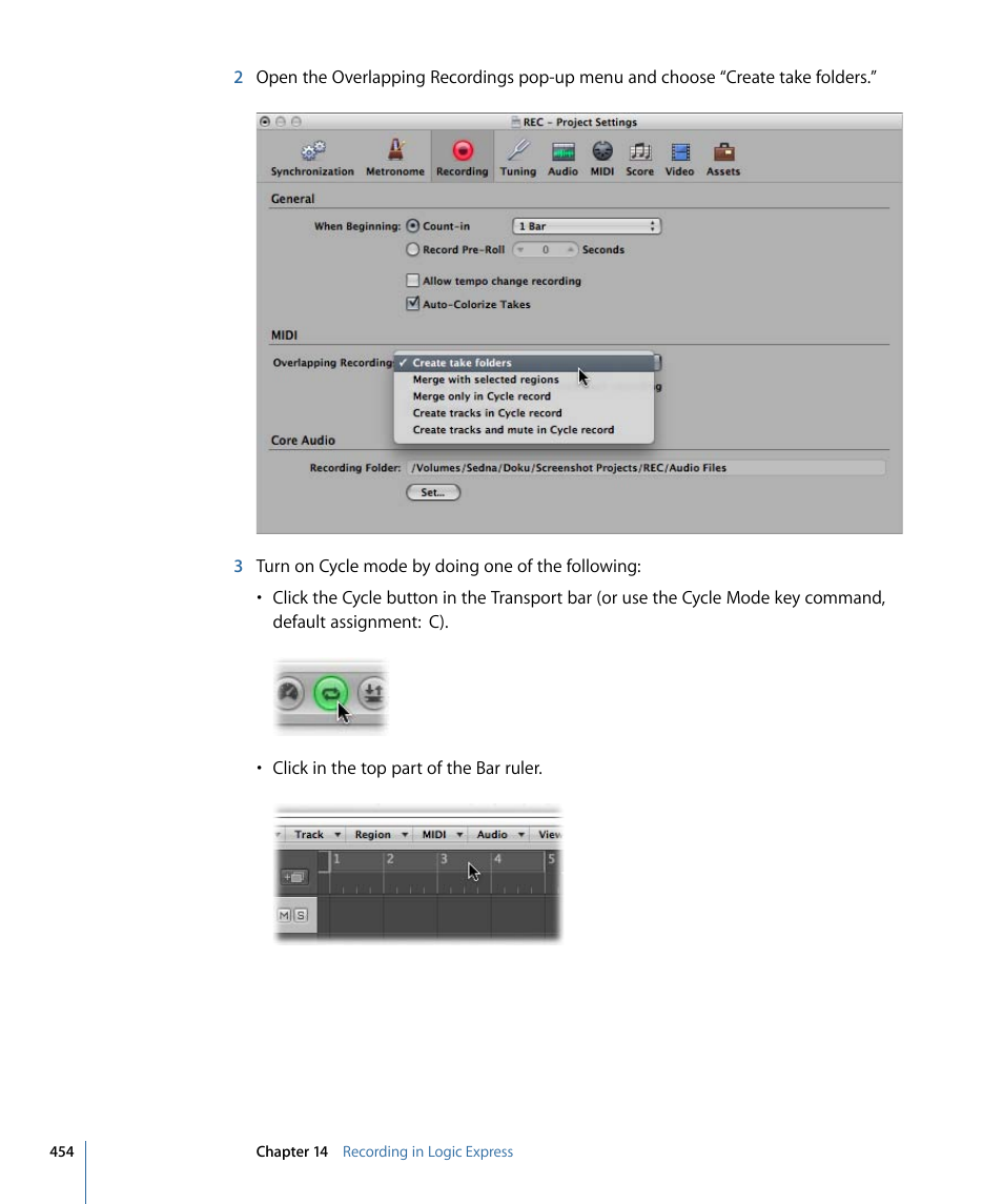 Apple Logic Express 9 User Manual | Page 454 / 1294