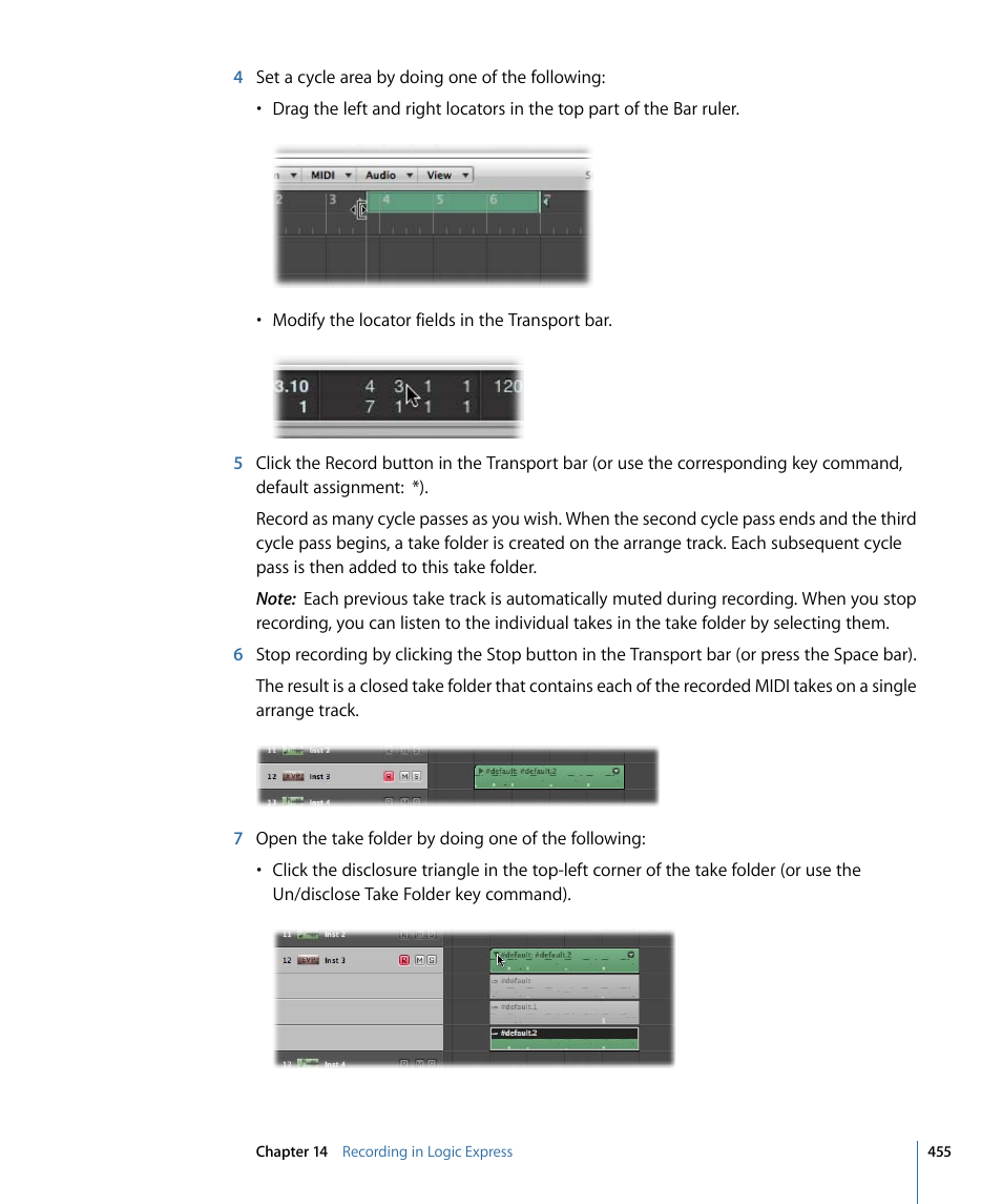 Apple Logic Express 9 User Manual | Page 455 / 1294