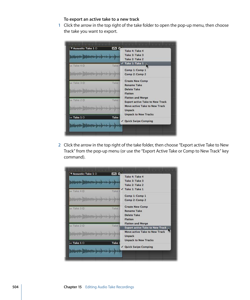 Apple Logic Express 9 User Manual | Page 504 / 1294