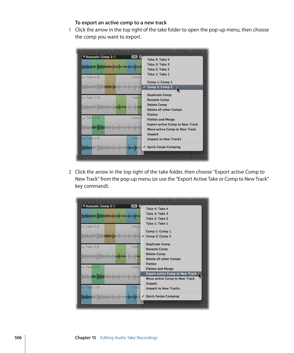 Apple Logic Express 9 User Manual | Page 506 / 1294
