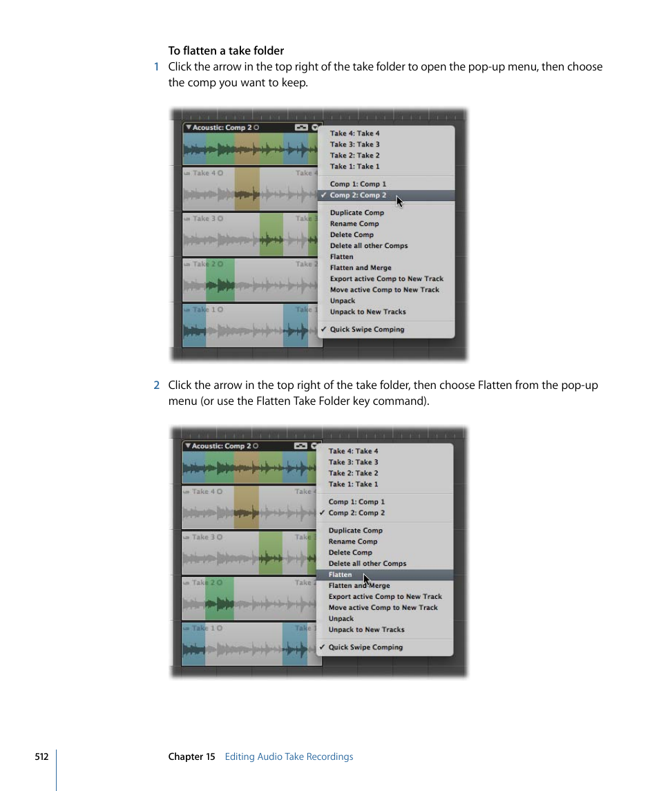 Apple Logic Express 9 User Manual | Page 512 / 1294