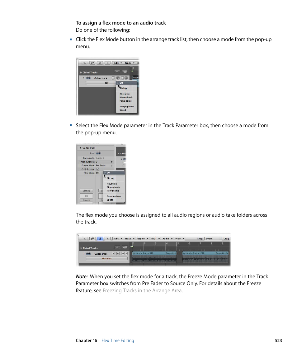 Apple Logic Express 9 User Manual | Page 523 / 1294