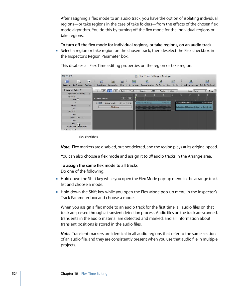 Apple Logic Express 9 User Manual | Page 524 / 1294
