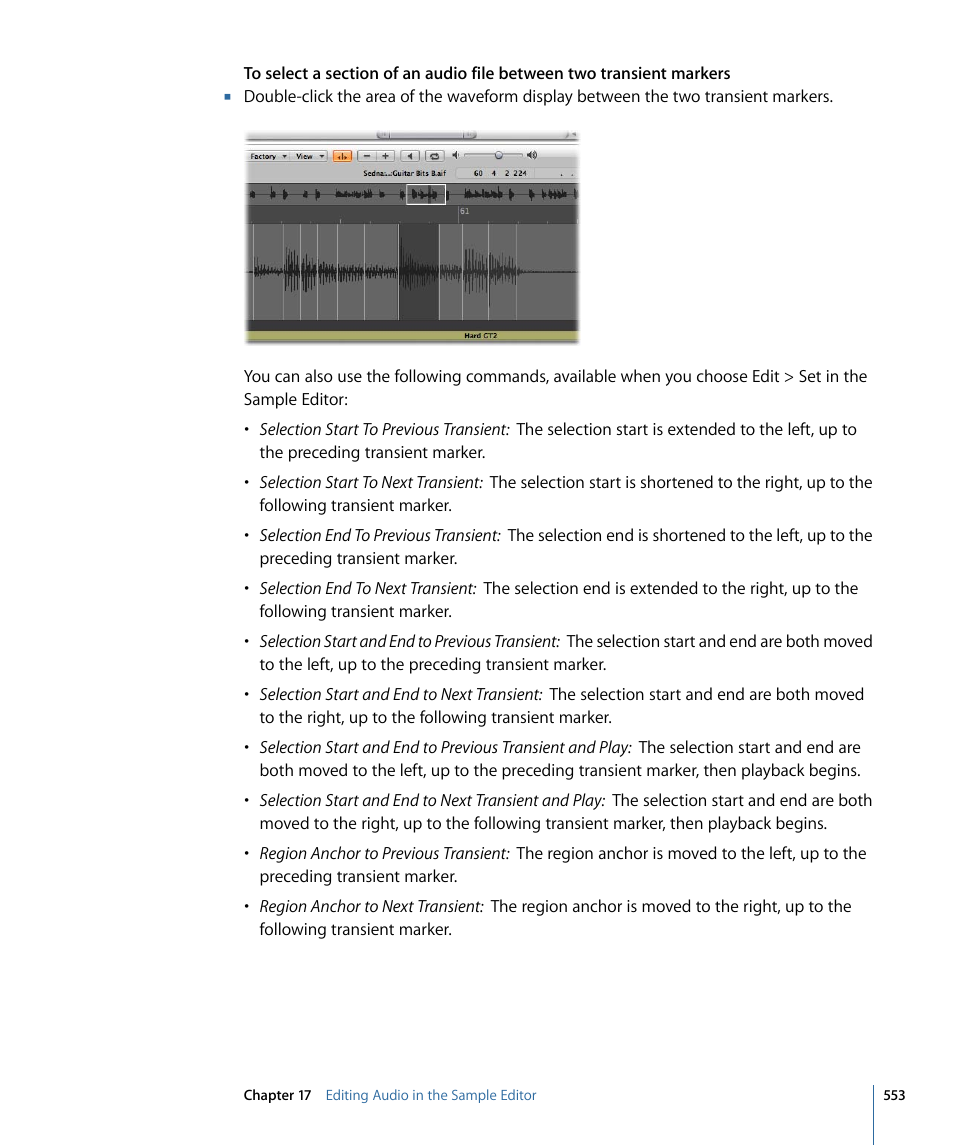 Apple Logic Express 9 User Manual | Page 553 / 1294