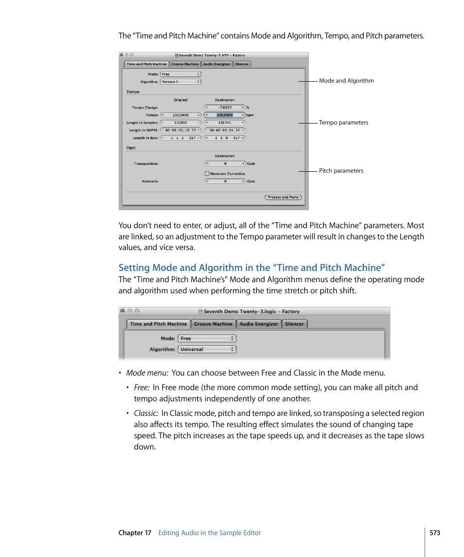 Apple Logic Express 9 User Manual | Page 573 / 1294