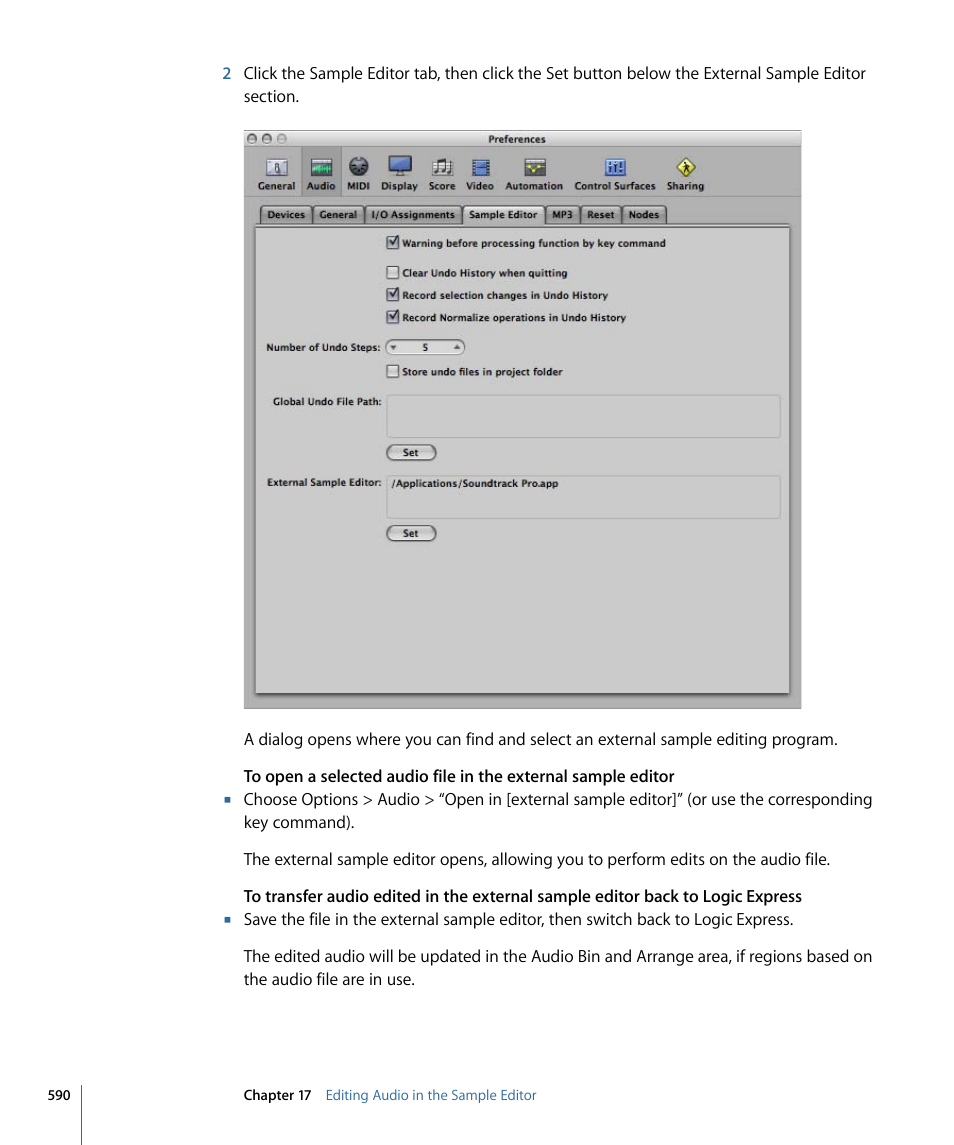 Apple Logic Express 9 User Manual | Page 590 / 1294