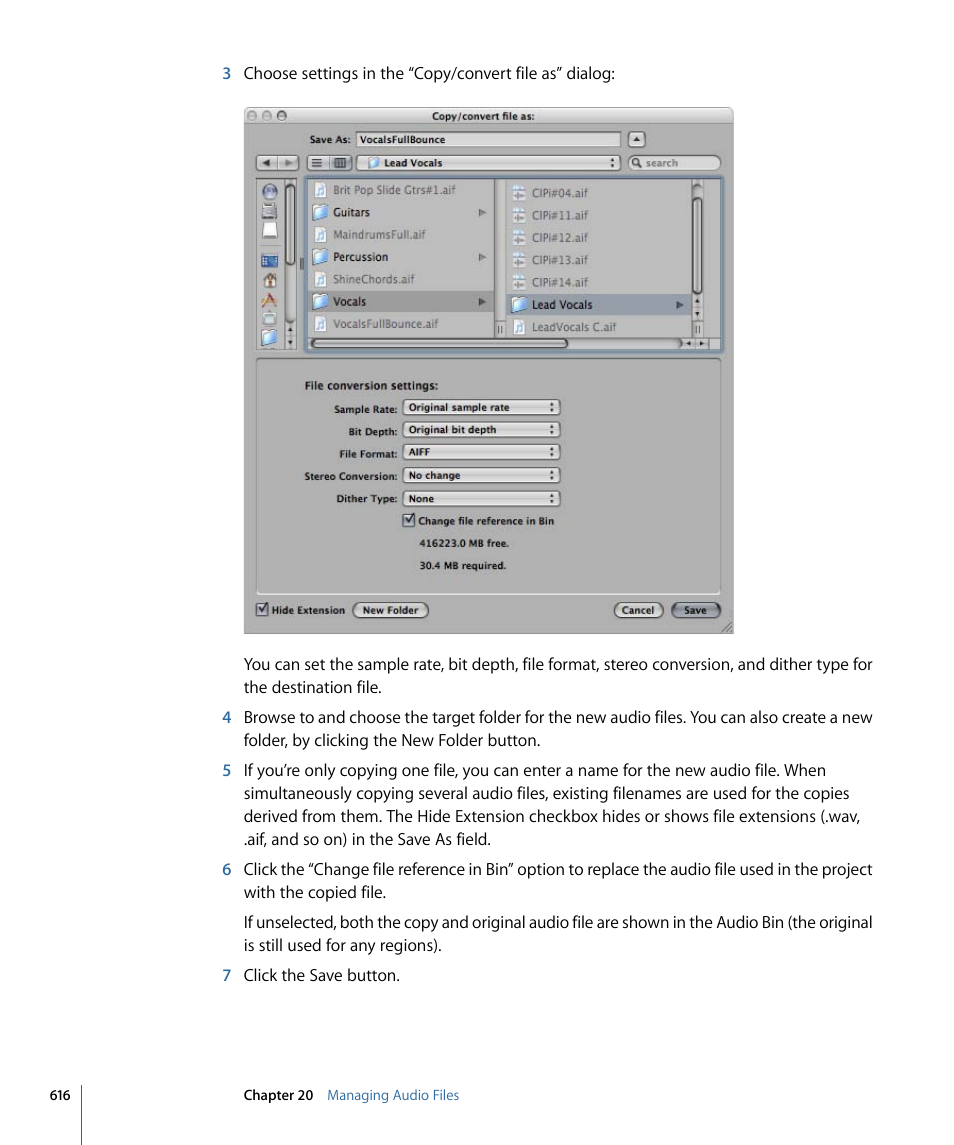 Apple Logic Express 9 User Manual | Page 616 / 1294