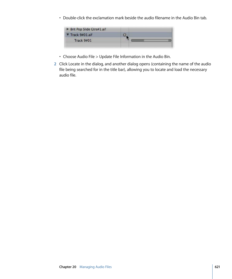Apple Logic Express 9 User Manual | Page 621 / 1294