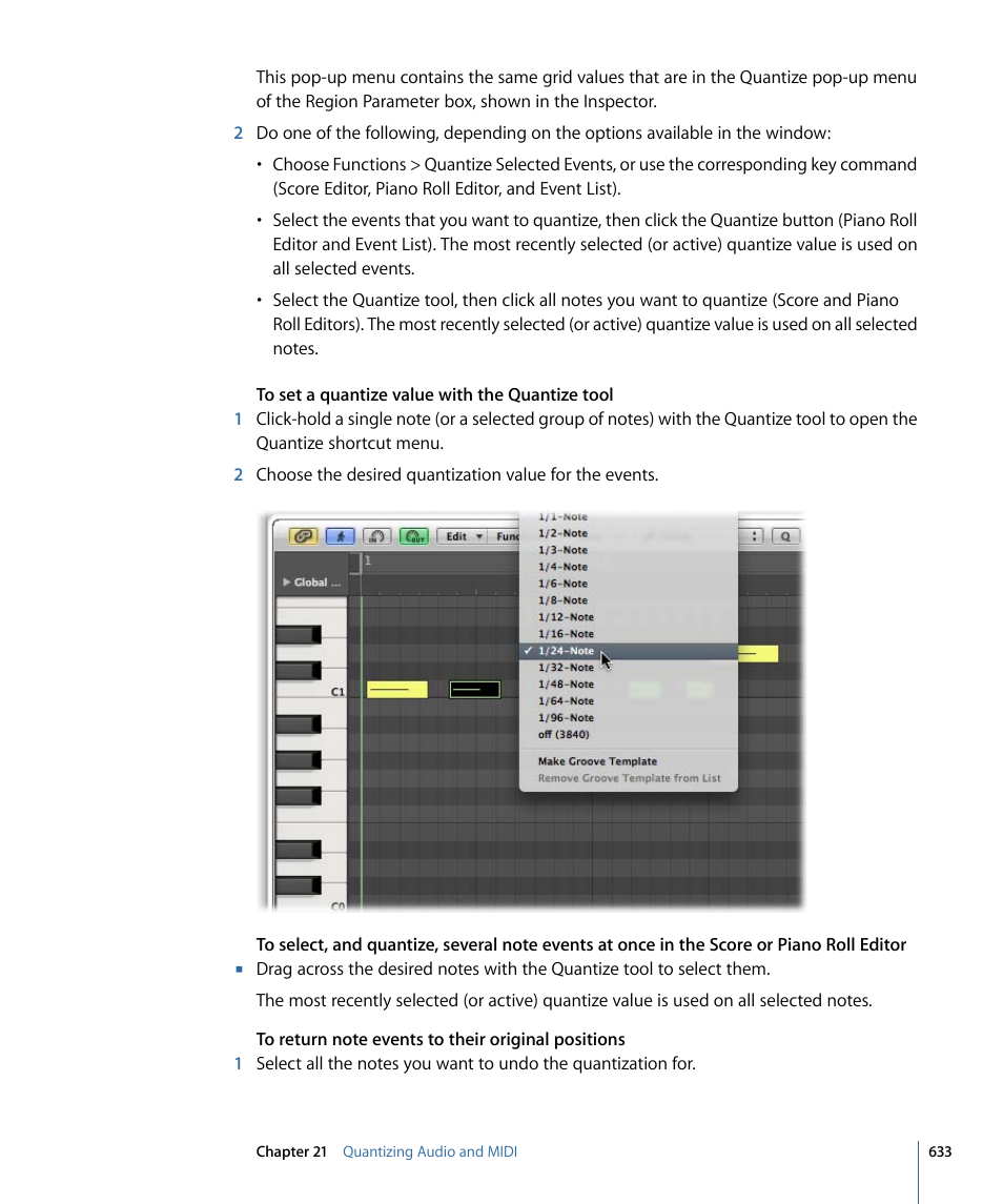 Apple Logic Express 9 User Manual | Page 633 / 1294
