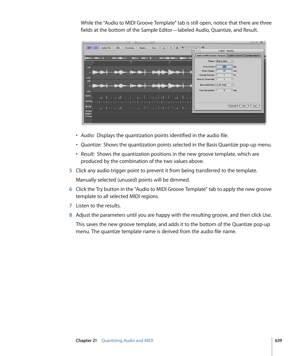 Apple Logic Express 9 User Manual | Page 639 / 1294