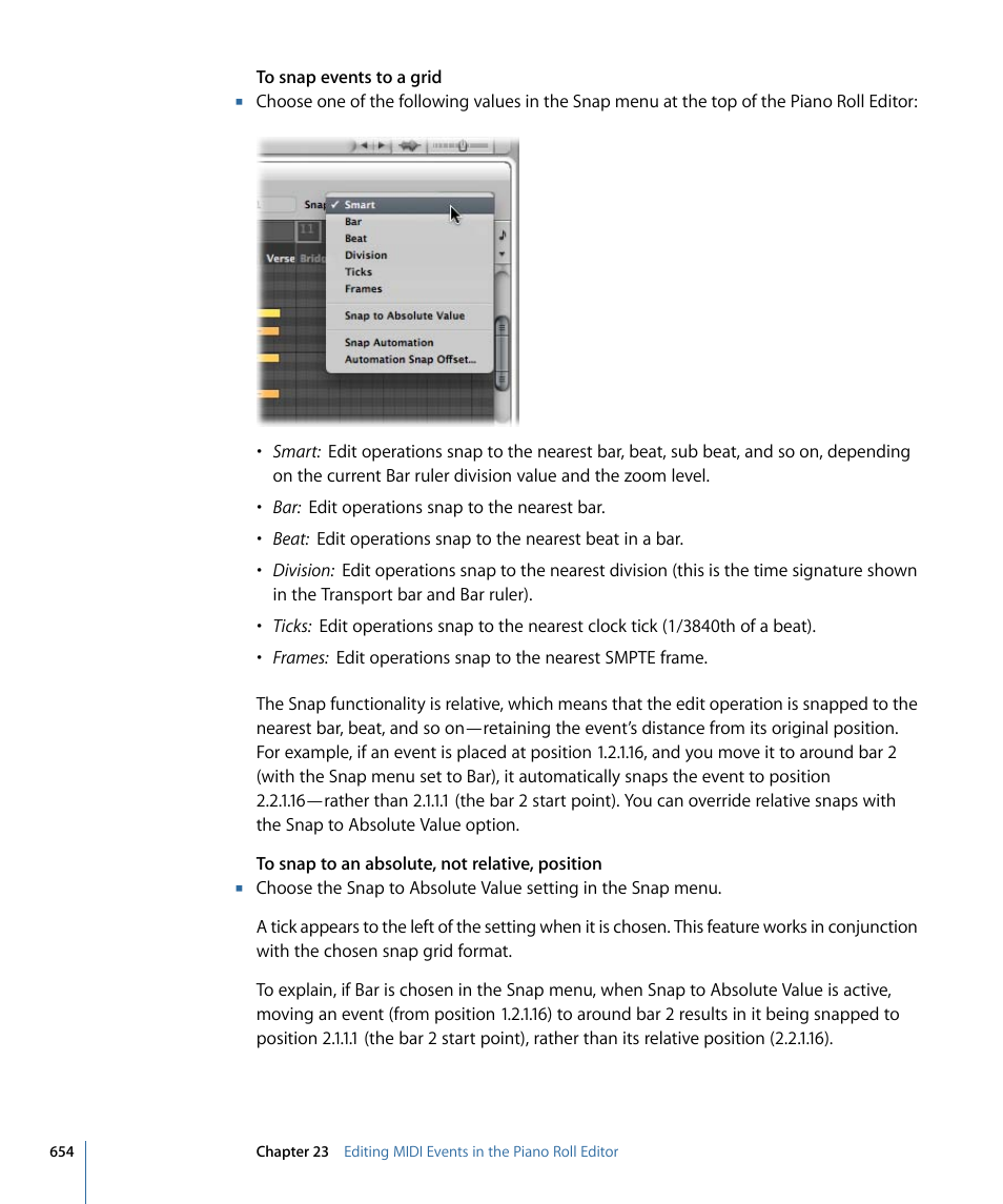 Apple Logic Express 9 User Manual | Page 654 / 1294