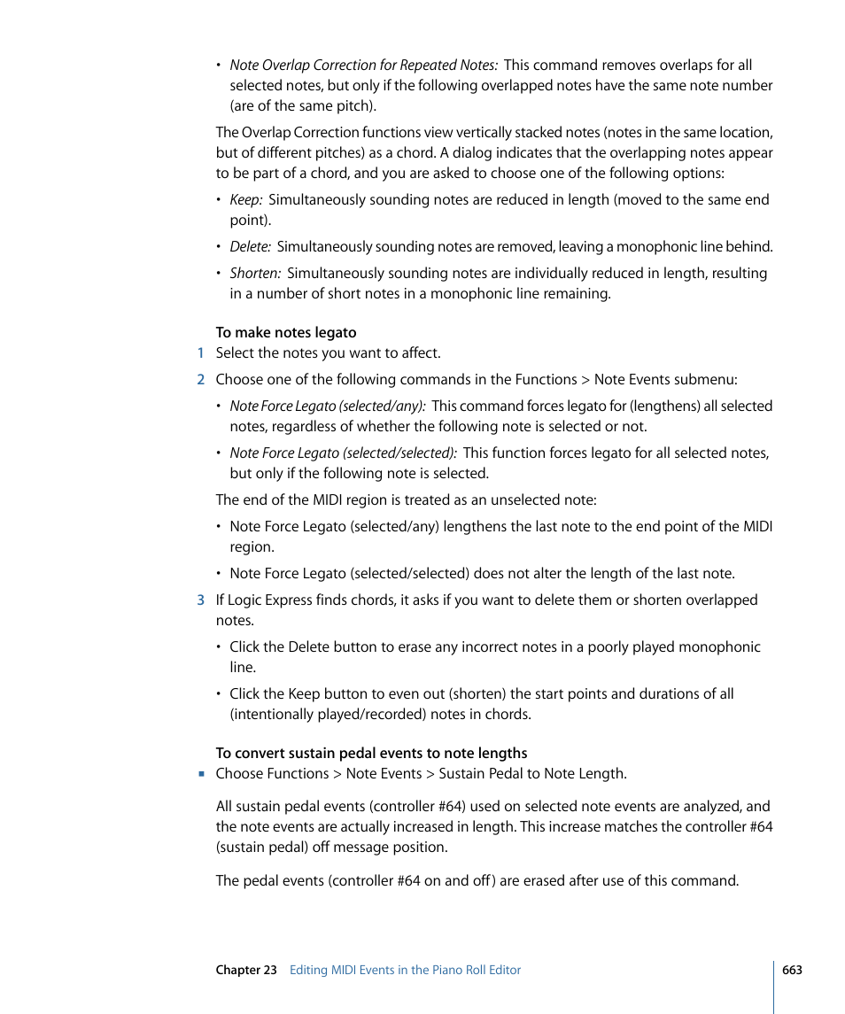 Apple Logic Express 9 User Manual | Page 663 / 1294