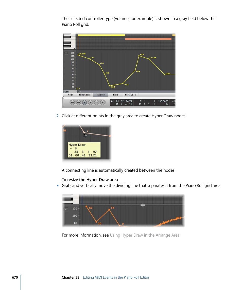 Apple Logic Express 9 User Manual | Page 670 / 1294