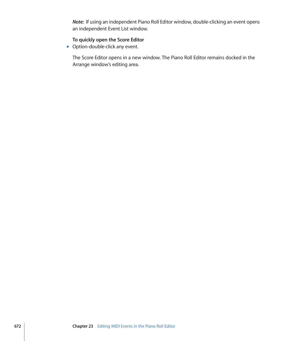 Apple Logic Express 9 User Manual | Page 672 / 1294