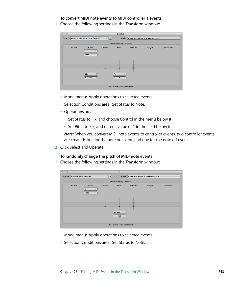 Apple Logic Express 9 User Manual | Page 743 / 1294