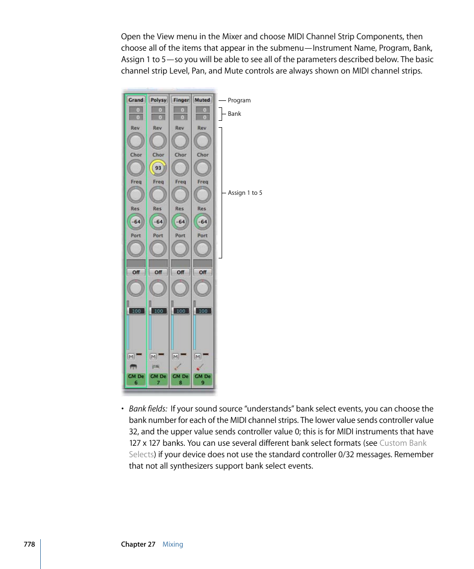 Apple Logic Express 9 User Manual | Page 778 / 1294