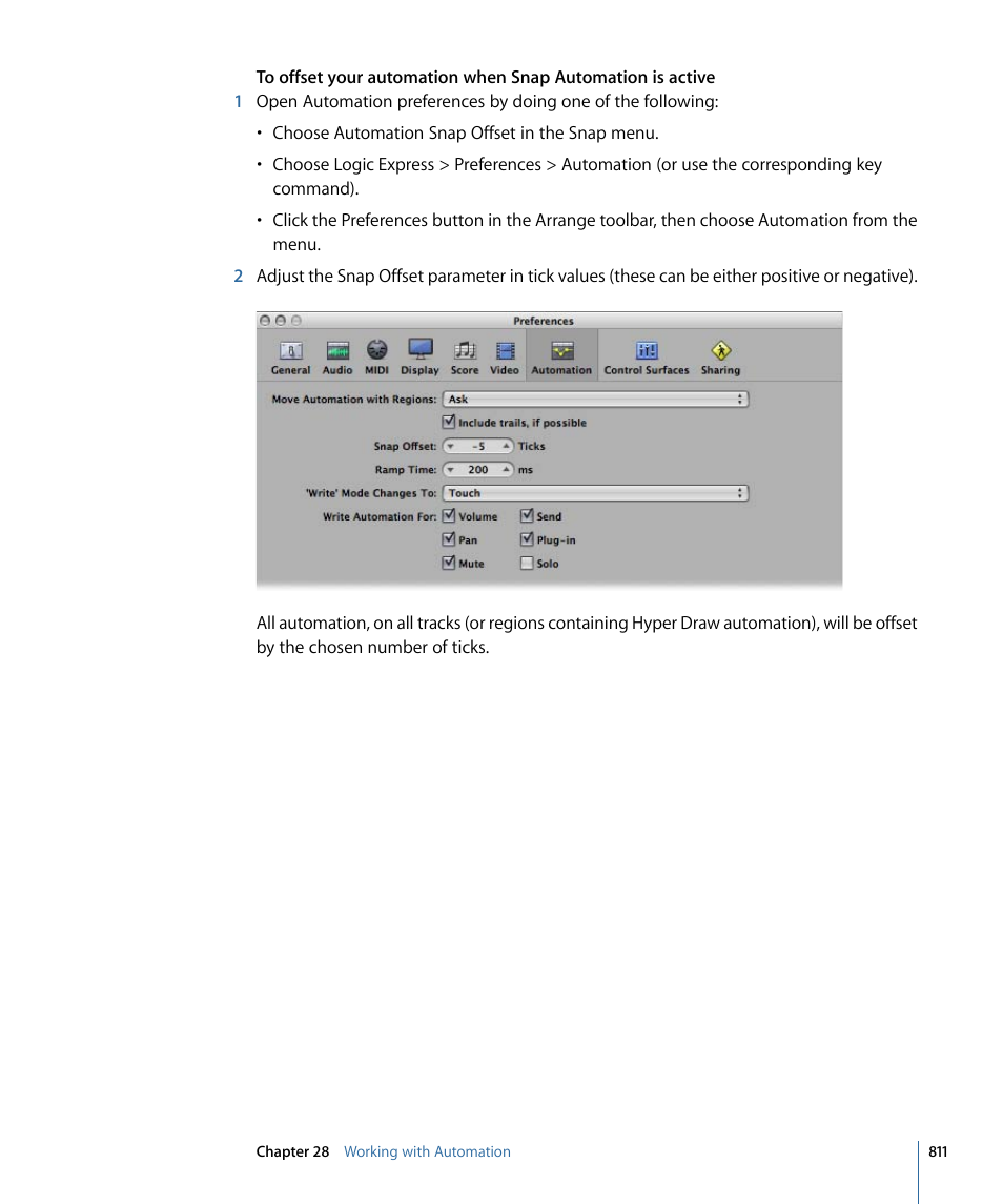Apple Logic Express 9 User Manual | Page 811 / 1294