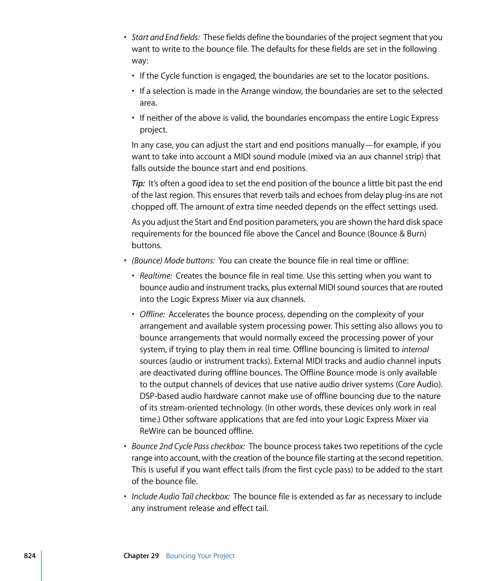 Apple Logic Express 9 User Manual | Page 824 / 1294