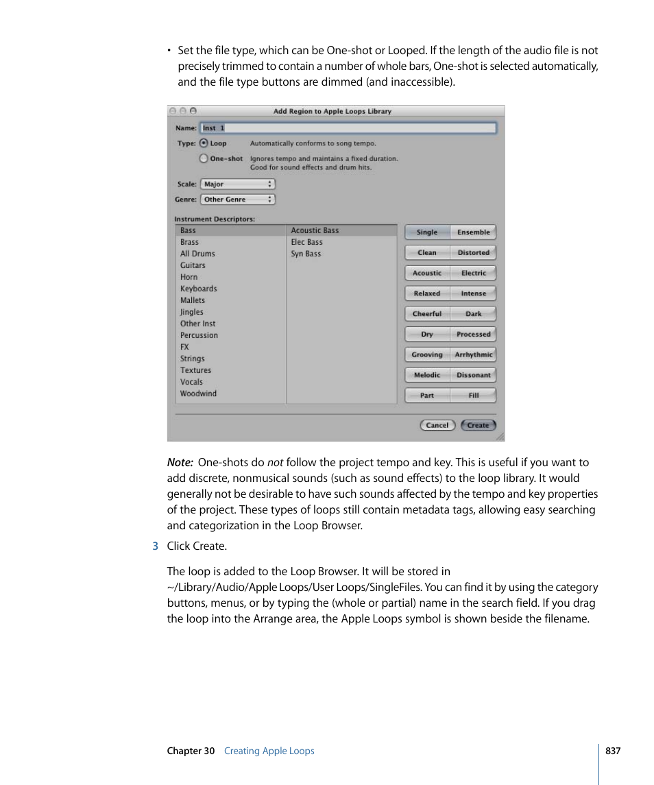 Apple Logic Express 9 User Manual | Page 837 / 1294