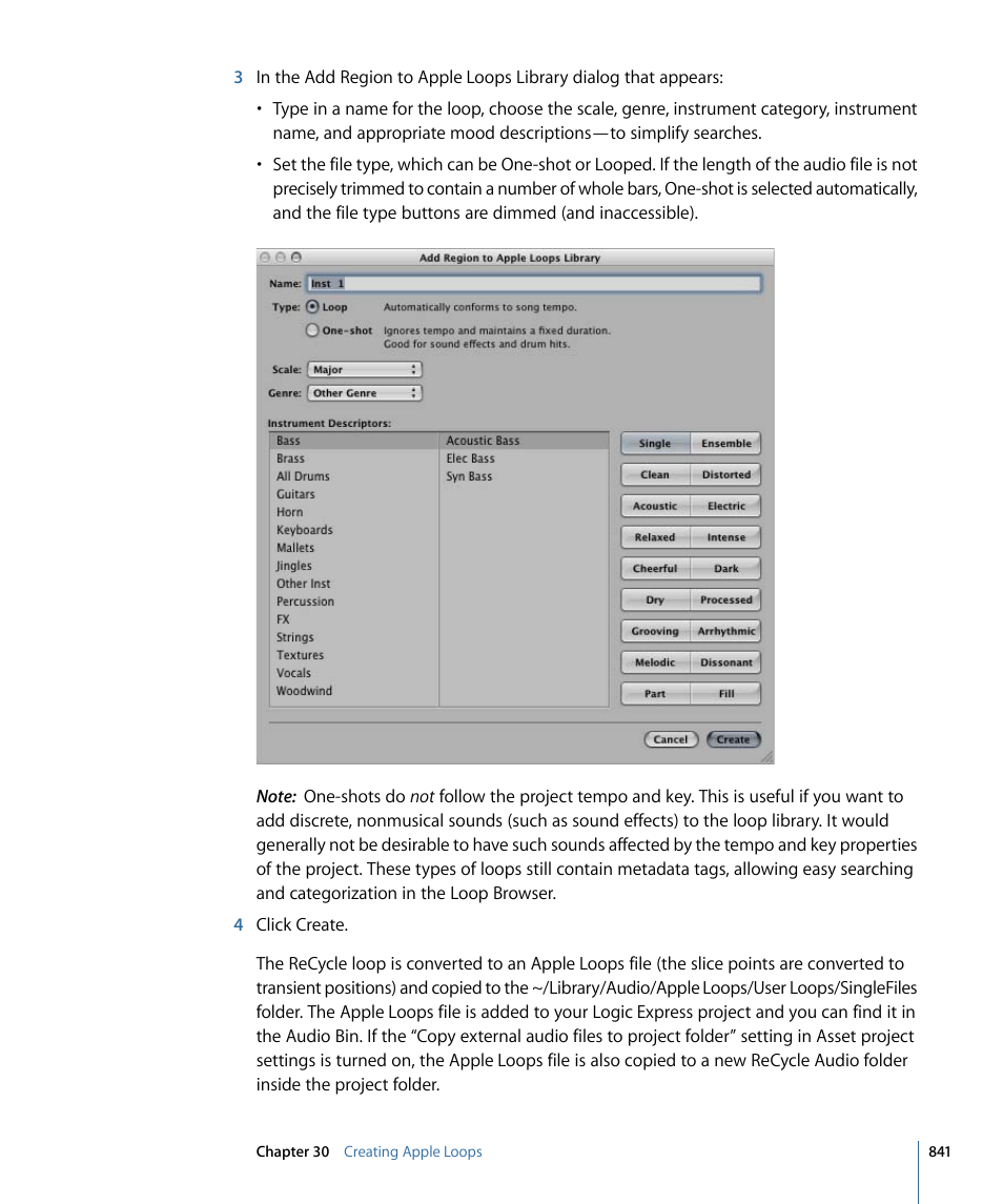 Apple Logic Express 9 User Manual | Page 841 / 1294