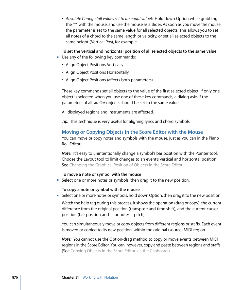 Apple Logic Express 9 User Manual | Page 876 / 1294