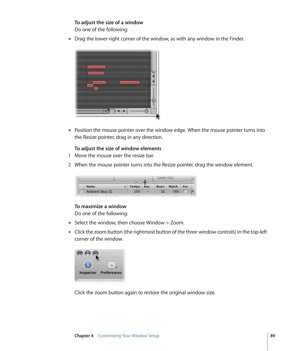 Apple Logic Express 9 User Manual | Page 89 / 1294
