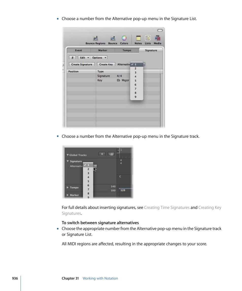 Apple Logic Express 9 User Manual | Page 936 / 1294