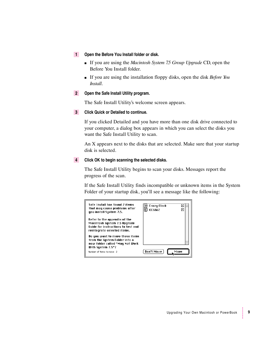 Apple Macintosh System 7.5 User Manual | Page 13 / 65