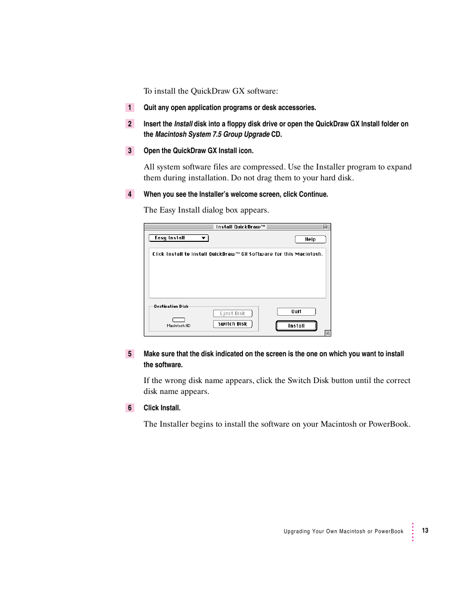 Apple Macintosh System 7.5 User Manual | Page 17 / 65