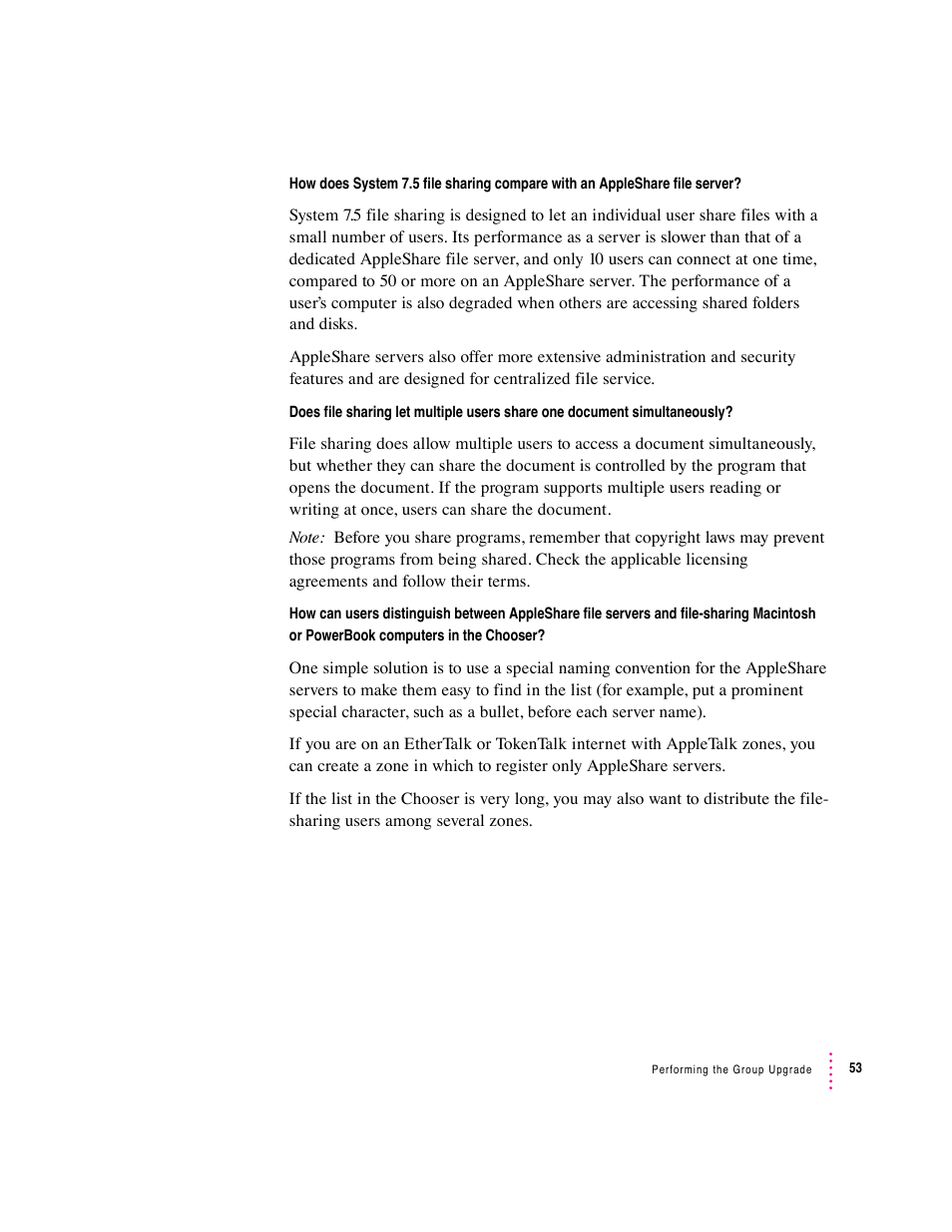 Apple Macintosh System 7.5 User Manual | Page 55 / 65