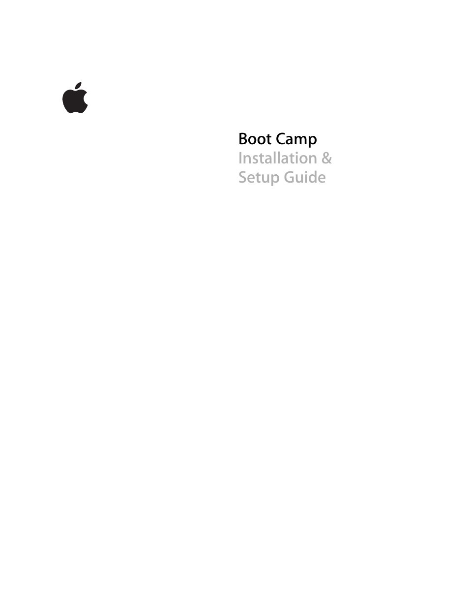 Apple Boot Camp (Mac OS X v10.5 Leopard) User Manual | 25 pages