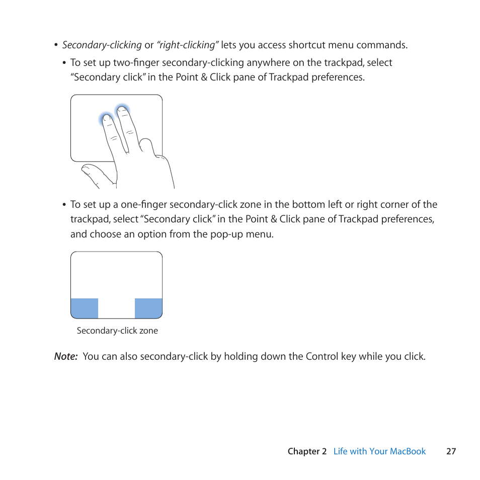 Apple MacBook (13-inch, Mid 2010) User Manual | Page 27 / 92