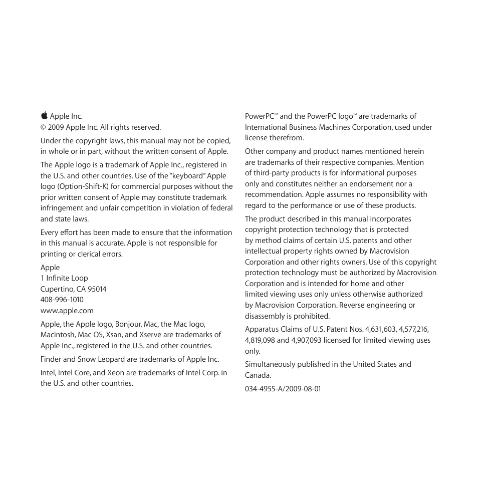 Apple Xsan 2 (Third Edition) User Manual | Page 2 / 32